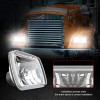 CHUSYYRAY Pair 7x6 5x7 inch LED Headlights Hi-Lo beam For