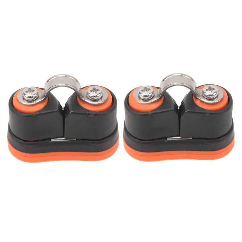 2PCS Cam Cleat Ball Bearing Marine Boat Fast Entry Rope