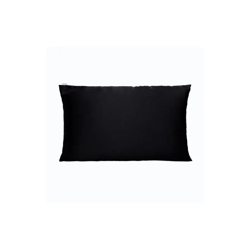 Veganboost Satin Pillowcase Lava Stone Black