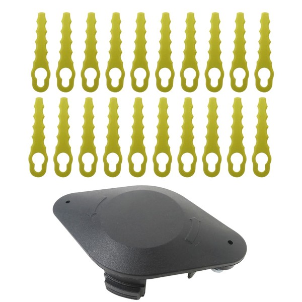 lovckza New Replacement Bladed Trimmer Head Compatible for Ryobi String