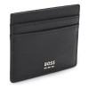 Tarjetero Boss Para Hombre Con Textura Y Detalles Metálicos Color