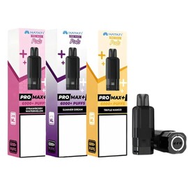 Hayati 6000 Pro Max Plus 6K Pods | Refillable Pods | Easy Installation | Pack of 1 (Blue Razz GB)