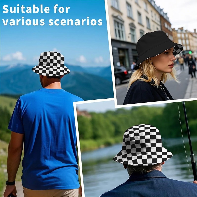 Bucket Hat Beach Sun Hat Beach Fishing Hat for Men