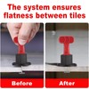 Tile Leveling System Kit 100pcs Tile Leveler Spacers, 2 Special