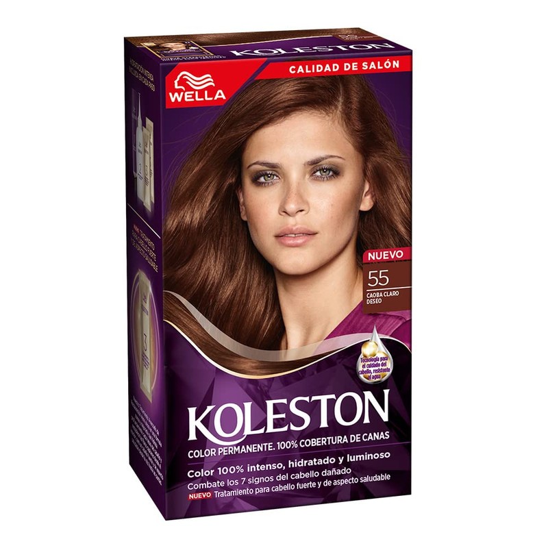 Koleston Tinte Permanente 55 Caoba Claro
