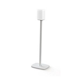 FLEXSON Floor Stand for SONOS ONE or PLAY:1 (Single, White)