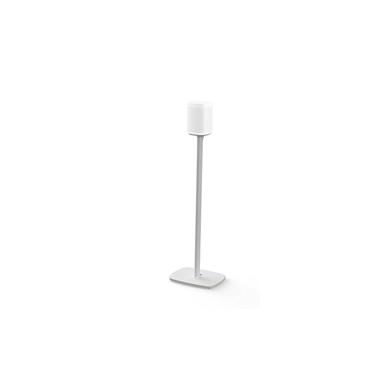 FLEXSON Floor Stand for SONOS ONE or PLAY:1 (Single, White)