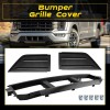 Unbranded ML3Z17B968BB Front Bumper Grille + Corner Panel Cover For