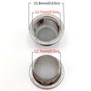 Ruilida 30pcs Pipe Screens 1/2 Inch Premium 304 Stainless Steel,