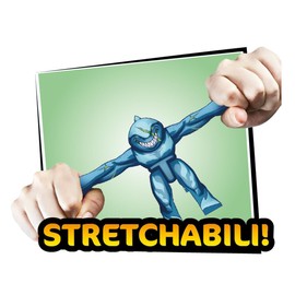 #sbabam, Funny Box Wild Warriors Mutant, Mutant Animals Children's Toy, Pack of 2, Kiosk Games for Children, Stretchy Toy to Combine, Children's Gift + 3 Years