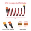 ELFCULB XT60i to XT60 Extension Cable, 12AWG 6FT XT60i Female
