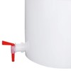 U.S. Solid 2-Pack Plastic Fermenter - 6.5 Gallon Food-Grade Fermenting