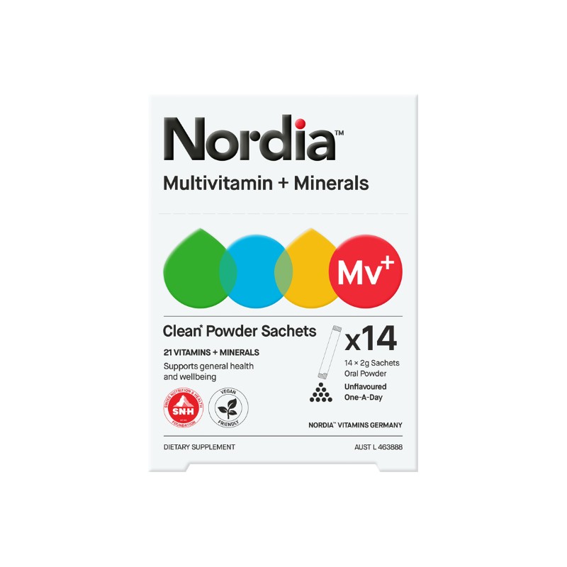 Nordia Multi+minerals Sachets 14pk
