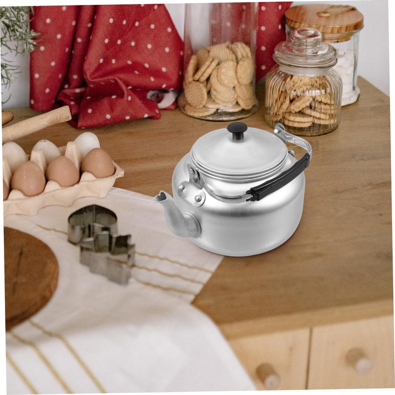 OHPHCALL Metal Tea Pot with Handle 800ml Water Kettle Teapot