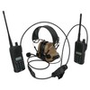 Hearangel U94 PTT Dual Push to Talk 2 Pin K