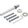 HOPPE 12114522 Mounting Set for Safety Change Fitting Door Thickness