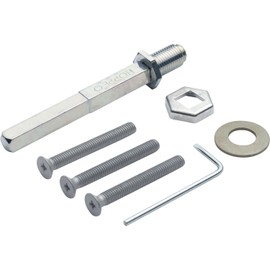 HOPPE 12114522 Mounting Set for Safety Change Fitting Door Thickness 47-57 mm