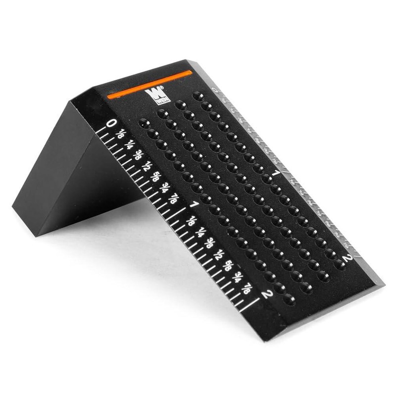 Wen 웬 포켓 마킹 엣지 자 (ME899R) [Pocket Edge Ruler]