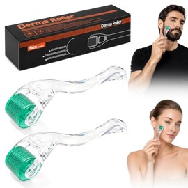 BONTOOLZ 2PZS Dermaroller Rodillo Facial,0.25mm Derma Roller