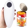 NIRPAUS Electric Can Opener with Jar Grip, Bottle Opener Automatic
