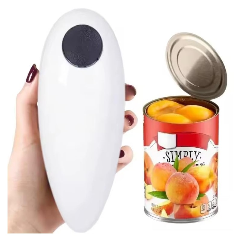NIRPAUS Electric Can Opener with Jar Grip, Bottle Opener Automatic