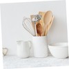 SHOWERORO 304 Stainless Steel Slotted Spoon Multi-Use Cooking Spoon Hanging