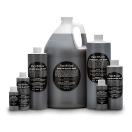 African Black Soap Liquid 1 Gallon 100% Raw Pure Natural From Ghana, Acne Treatment, Aids Against Eczema & Psoriasis, Dry Skin, Scar and Dark spot Removal, Pimples and Blackhead, Face & Body Wash
