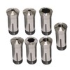 TJHSM 7pcs 5C Hex Collet Set, High Precision Fit for