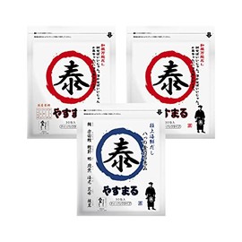 Yasumaru Set [Japanese Style All-Purpose Dashi Red 30 Packets x 2 Pieces, Superb Seafood Dashi Blue, 30 Packets x 1 Piece]