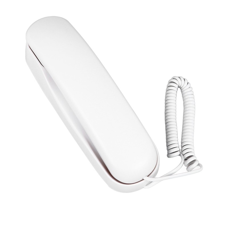 Wall Mountable Telephone Multifunctional Clear Sound Corded Landline Phone for