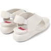 Camper Women's X-Strap Sandal Wedge, White 052, 7