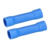 1000 Pcs Blue Butt Connectors Fully Insulated Crimp Terminal Connectors