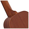 Luna Maluhia Peace Concert Ukulele with Gig Bag, Satin Natural