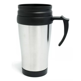 Plasticocina Termo Vaso Para Café Taza Térmica 450 Ml Metálica 2 Piezas