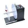 U.S. Solid Automatic Label Rewinder Machine, 1"/1.5"/3" Core Holder, Max Label Width 4.72", Bidirectional Rewinding