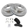 TRQ Front Brake Pad & Rotor Kit Brake Pads Brake