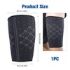 witeup Thigh Support Men, Black Leg Compression Sleeve Hamstring Support