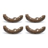 Leapiture Golf Cart Brake Shoes Set 4 Pieces Club Car