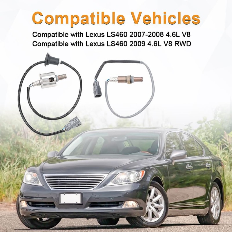 zayody Upstream Downstream Air Fuel Ratio Oxygen O2 Sensor Compatible