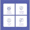 U Chef Paquete de 100 Vasos de Plástico para Gelatina