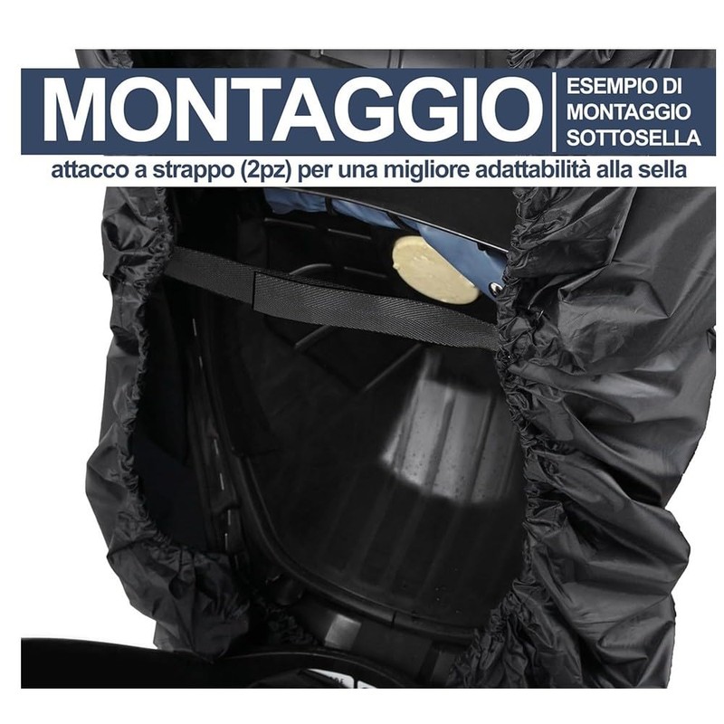 Compatible with Vespa GTS 125 cover, waterproof, rainproof seat cover,