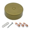 Professional Gold Junction Box Set Including 3x Through Terminals 221-2411