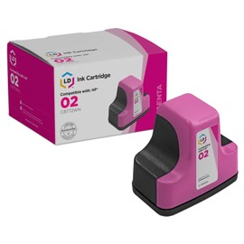 LD - Cartucho de Tinta remanufacturado para HP 02 C8772WN (Magenta)