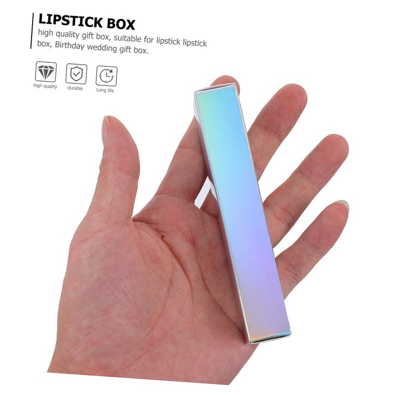 Beavorty Lipstick Wrapping Box Lipstick Case Eyeliner Box Makeup Storage