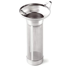 Weis Teefilter, Edelstahl, Silber, 4 x 6 x 13 cm