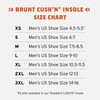 BRUNT Standard CUSH’N Insoles - Comfort Wook Boot Insoles -