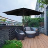 Blissun 9FT Patio Umbrella, Outdoor Table Umbrella, Yard Umbrella, Market