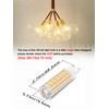 Ziomitus G9 Led Bulbs 75W 80W 100W T4 Clear Halogen