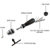 QWORK Pin Vise Hand Drill Bits, Micro Mini Twist Drill