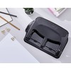 Bostitch Office EZ Squeeze 40 Sheet 3-Hole Punch, Heavy Duty,
